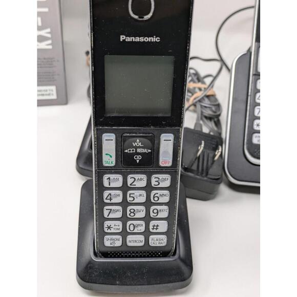 Panasonic KX-TGD393C 3-Headset Phone-Preowned Tested Works - Picture 4 of 12